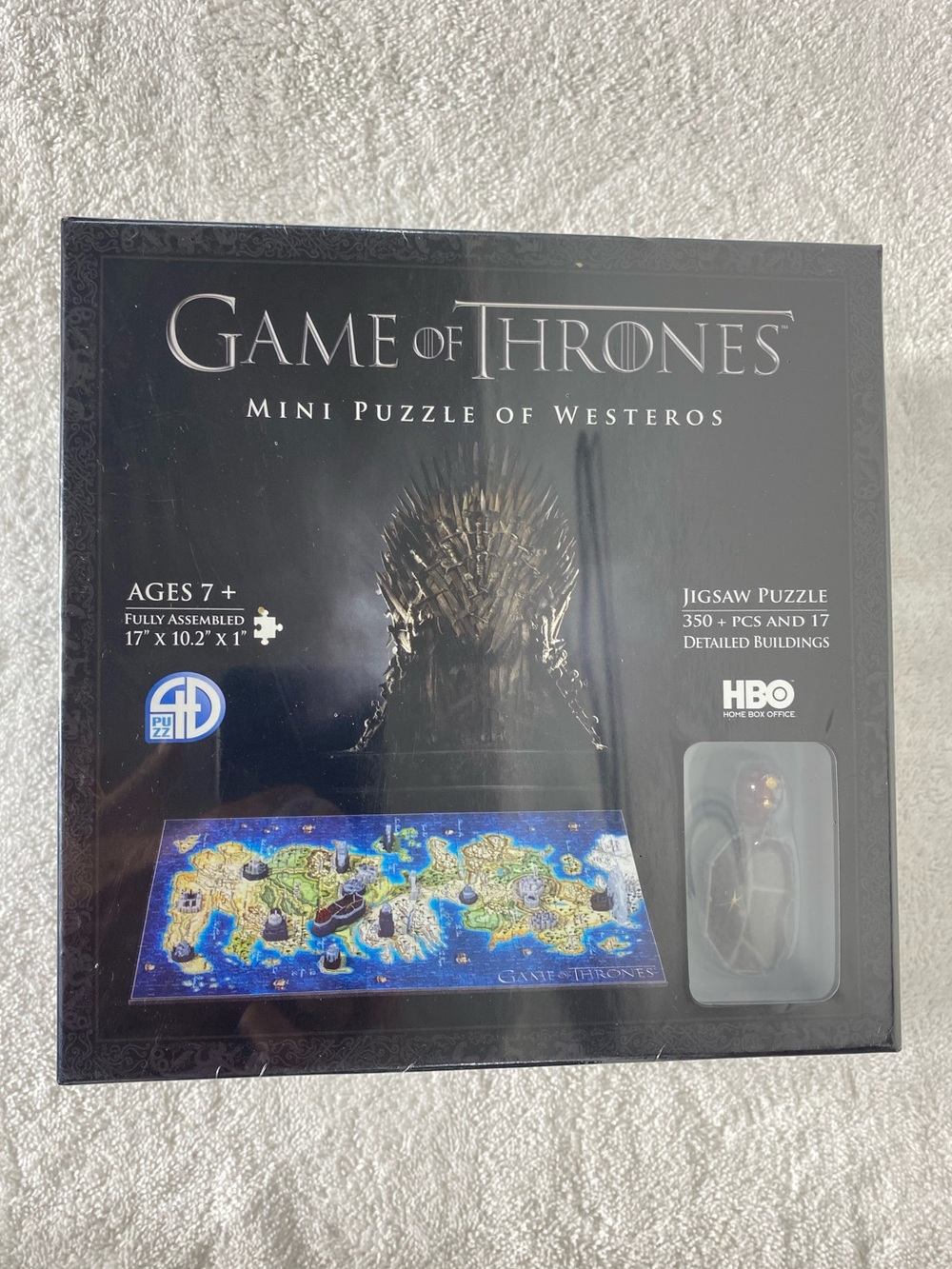 Game of Thrones: Westeros Mini Puzzle (350+ Pcs) 3 Layer Cityscape New Sealed